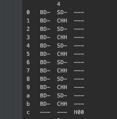 blast beat printing into terminal